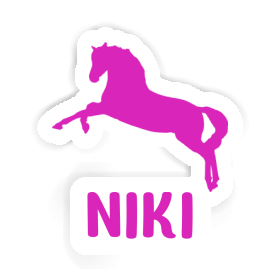 Horse Sticker Niki Image