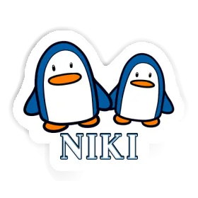 Aufkleber Niki Pinguin Image