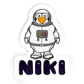 Sticker Astronaut Niki Image