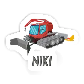 Sticker Snowcat Niki Image