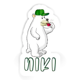 Niki Sticker Bär Image