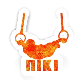 Niki Aufkleber Ringturner Image