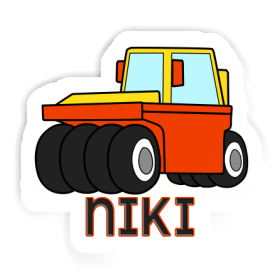 Wheel Roller Sticker Niki Image