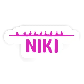 Sticker Niki Rowboat Image