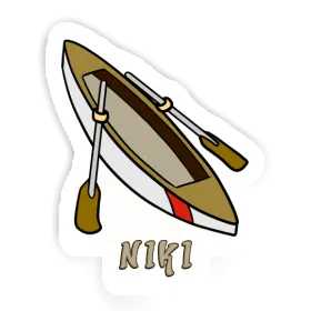 Rowboat Sticker Niki Image