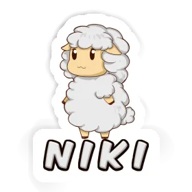 Sticker Sheep Niki Image