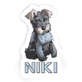 Autocollant Schnauzer Niki Image