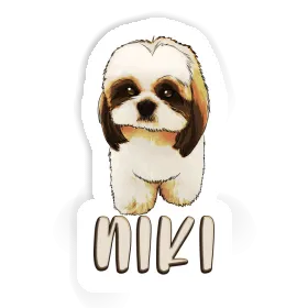 Shih Tzu Sticker Niki Image