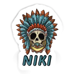 Niki Sticker Baby-Skull Image