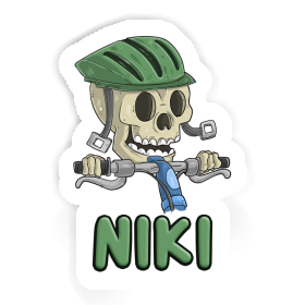 Biker Sticker Niki Image