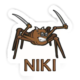 Sticker Spider Niki Image