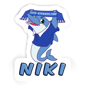 Dolphin Sticker Niki Image