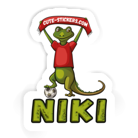 Sticker Niki Lizard Image