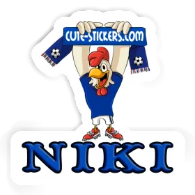 Niki Autocollant Coq Image