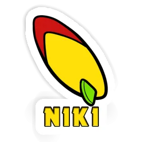 Surfboard Sticker Niki Image