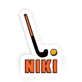 Sticker Niki Floorball Stick Image