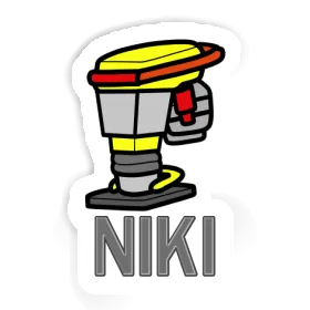 Sticker Vibratory Rammer Niki Image