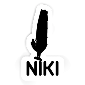 Niki Sticker Windsurfer Image