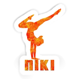 Sticker Niki Yoga-Frau Image