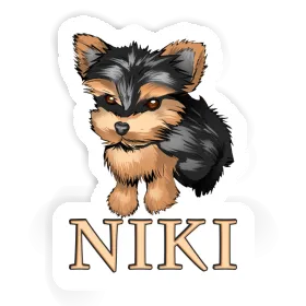 Sticker Niki Yorkshire Terrier Image