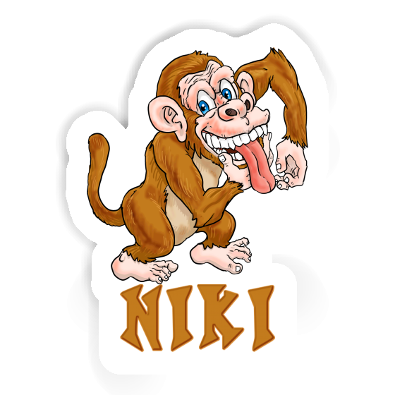 Ape Sticker Niki Image