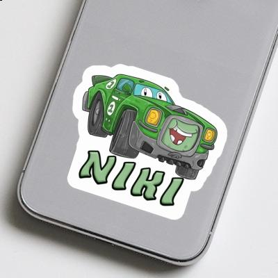 Race car Sticker Niki Gift package Image