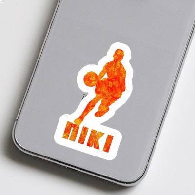 Sticker Niki Basketballspieler Notebook Image