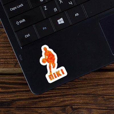 Basketball Player Sticker Niki Laptop Image