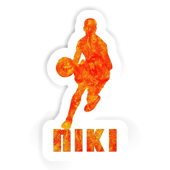 Sticker Niki Basketballspieler Image