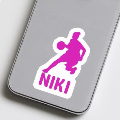 Niki Sticker Basketballspielerin Gift package Image