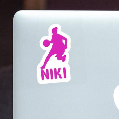 Autocollant Joueuse de basket-ball Niki Gift package Image