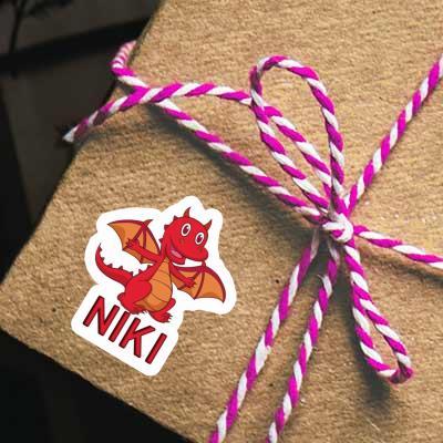 Aufkleber Niki Drache Gift package Image