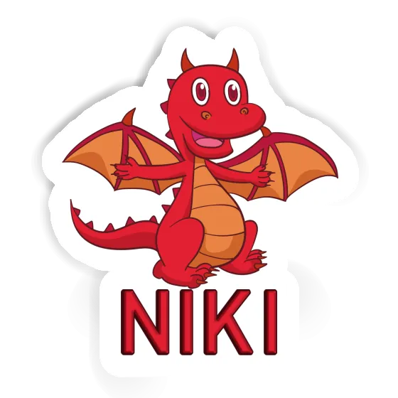 Dragon Sticker Niki Gift package Image