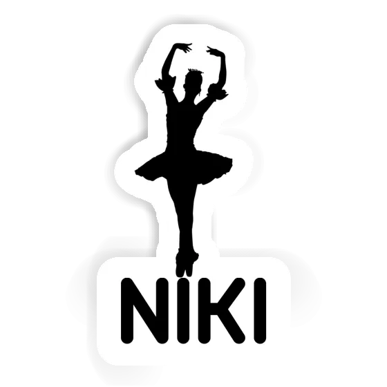 Sticker Niki Ballerina Gift package Image