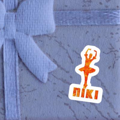 Sticker Ballerina Niki Notebook Image