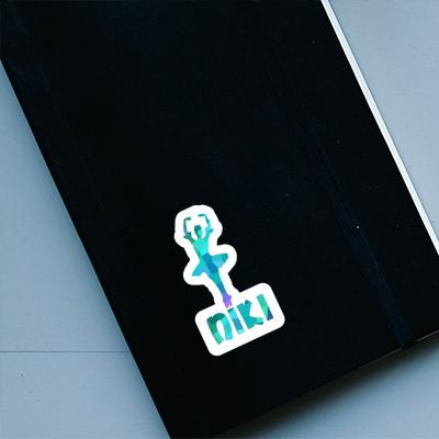 Sticker Niki Ballerina Notebook Image