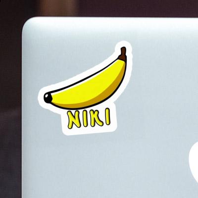 Sticker Niki Banana Notebook Image