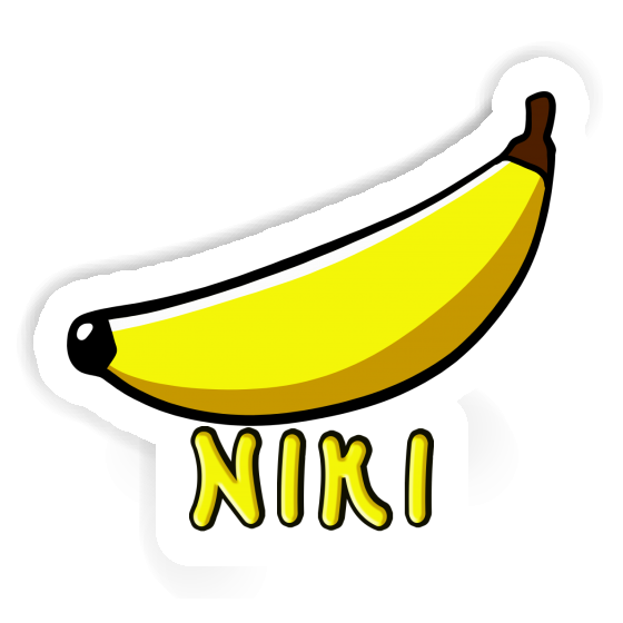 Sticker Niki Banana Gift package Image