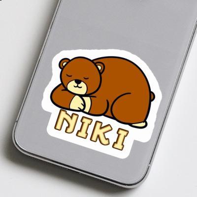 Sticker Niki Bear Gift package Image