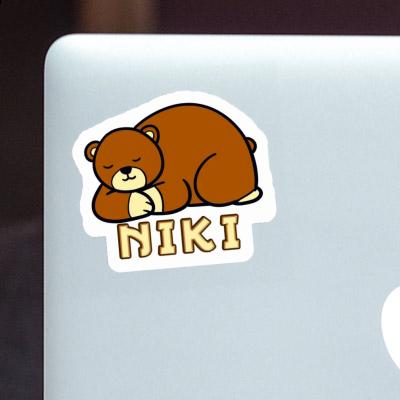 Sticker Niki Bear Notebook Image