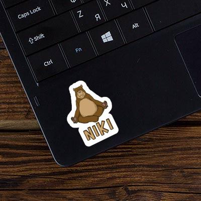 Sticker Niki Yogi Laptop Image