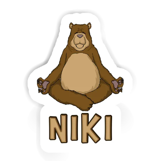 Sticker Niki Yogi Gift package Image