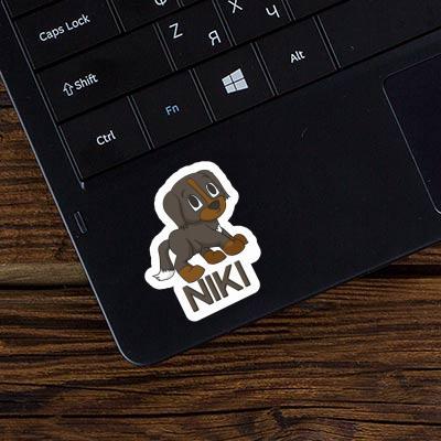 Sticker Bernese Mountain Dog Niki Laptop Image