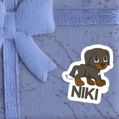 Sticker Bernese Mountain Dog Niki Image