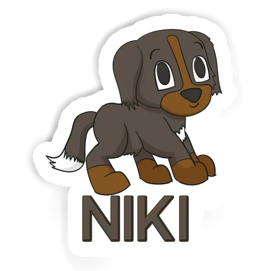 Sticker Bernese Mountain Dog Niki Gift package Image