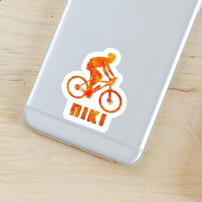 Niki Sticker Biker Laptop Image