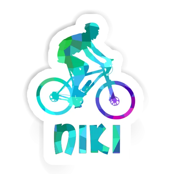 Aufkleber Biker Niki Image