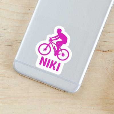 Biker Sticker Niki Image