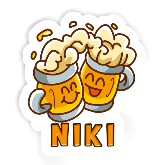 Beer Sticker Niki Image