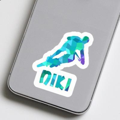 Niki Sticker Biker Laptop Image